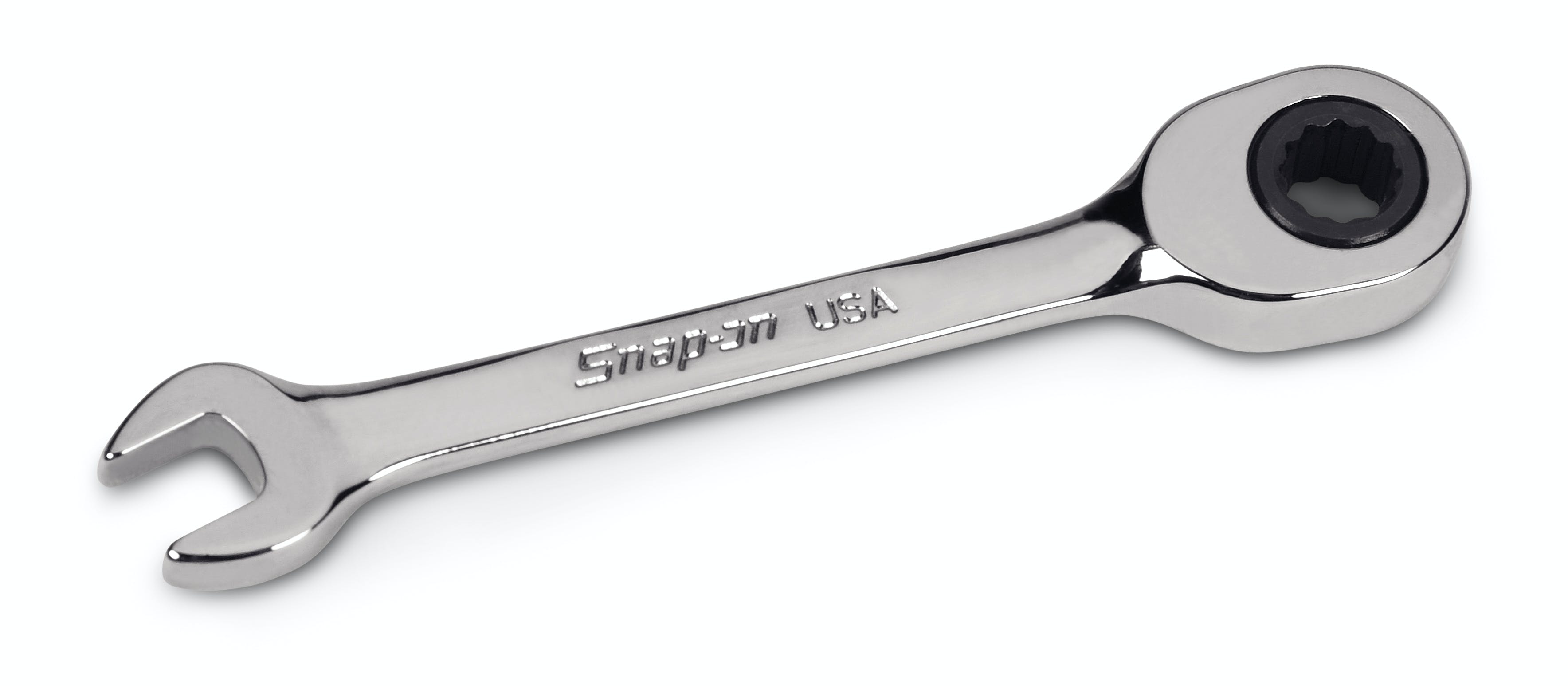 6 mm 12-Point Metric Flank Drive® 0° Offset Short Ratcheting Combination Wrench | OXKRM6 6 mm 12-Point Metric Flank Drive® 0° Offset Short Ratcheting Combination Wrench | OXKRM6
